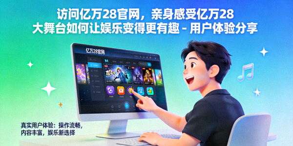 访问亿万28官网，亲身感受亿万28大舞台如何让娱乐变得更有趣 - 用户体验分享