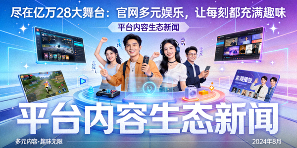 尽在亿万28大舞台：官网多元娱乐，让每刻都充满趣味 - 平台内容生态新闻