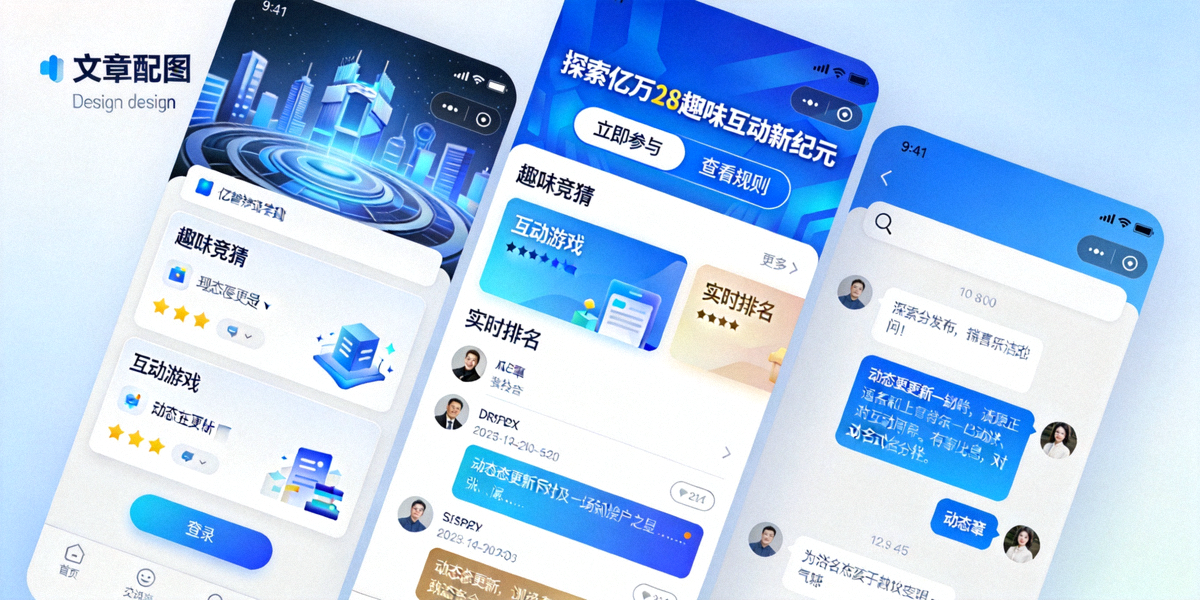 探索亿万28官网趣味互动新纪元文章配图 - 平台互动功能界面展示