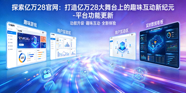 探索亿万28官网：打造亿万28大舞台上的趣味互动新纪元 - 平台功能更新