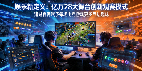 娱乐新定义：亿万28大舞台创新观赛模式 - 通过官网赋予每场电竞游戏更多互动趣味
