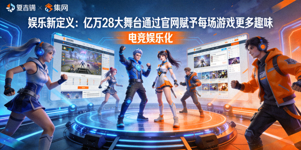 娱乐新定义：亿万28大舞台通过官网赋予每场游戏更多趣味 - 电竞娱乐化